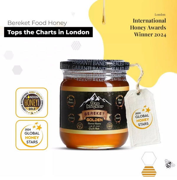 Bereket Golden - Raw and Pure Polyfloral Natural Honey